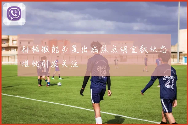 孙铭徽能否复出成焦点胡金秋状态堪忧引发关注